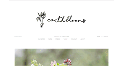 Desktop Screenshot of earthblooms.net